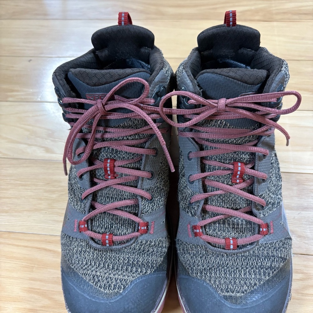 Keen Terradora Mid Boots Womens Sz 7.5 Brown Waterproof Hiking Shoes Very good - Picture 4 of 9